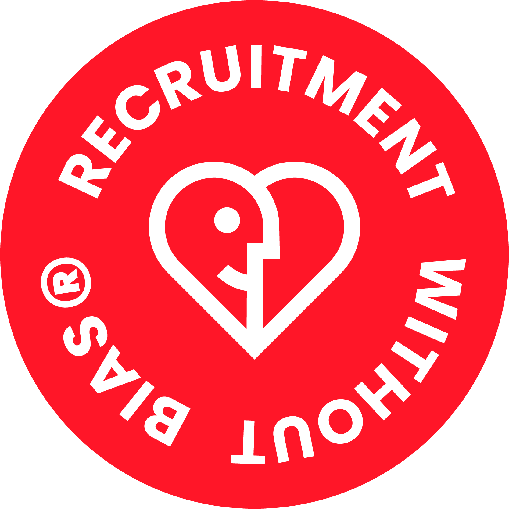 Recruitment Without Bias certification mark